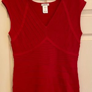 Rickis - EUC short red dress, size L